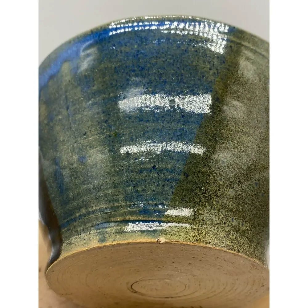 Vintage‎ Studio Art Pottery Bowl MultiColor Deep Bowl
